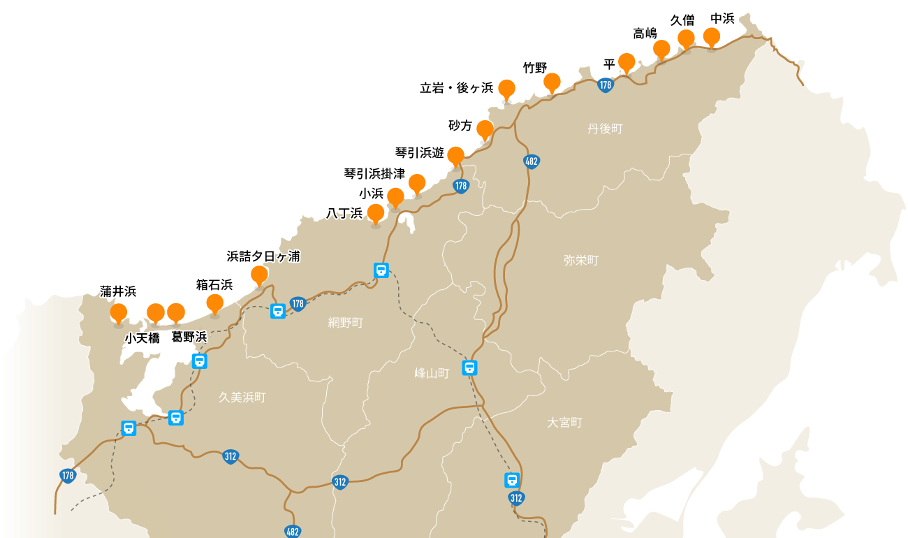 京丹後のビーチ 海水浴場情報 京丹後ナビ 京丹後市観光公社 公式サイト