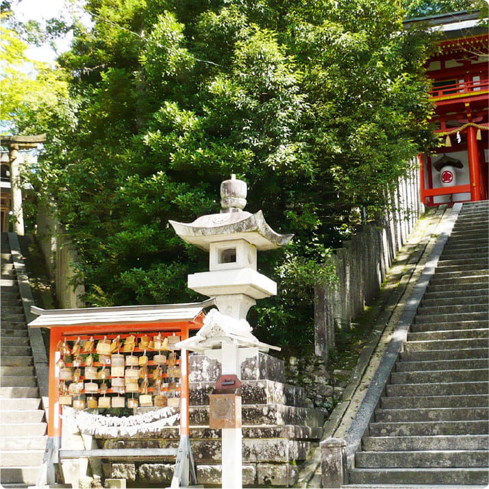 金刀比羅神社（狛猫絵付け体験）