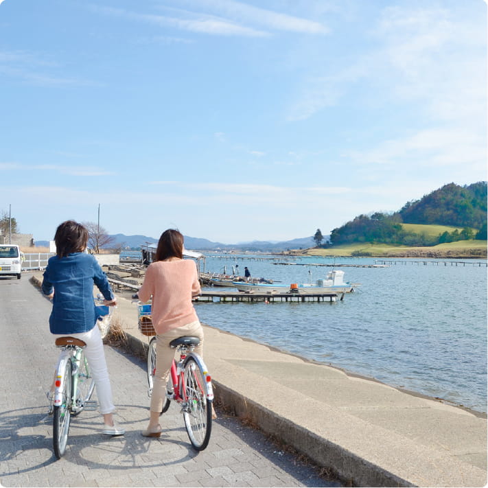 レンタサイクル（久美浜駅）