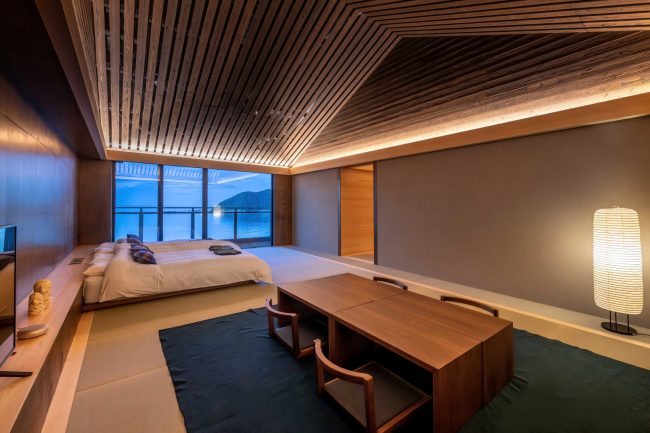 プライベートサウナ付き・オーシャンビュー・温泉展望風呂付特別室/別湯「皆」