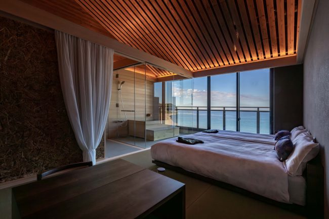 オーシャンビュー・温泉展望風呂付客室/別湯「優」